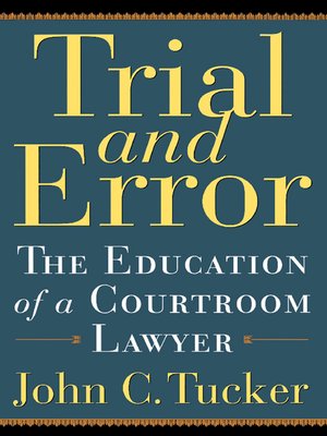 cover image of Trial and Error